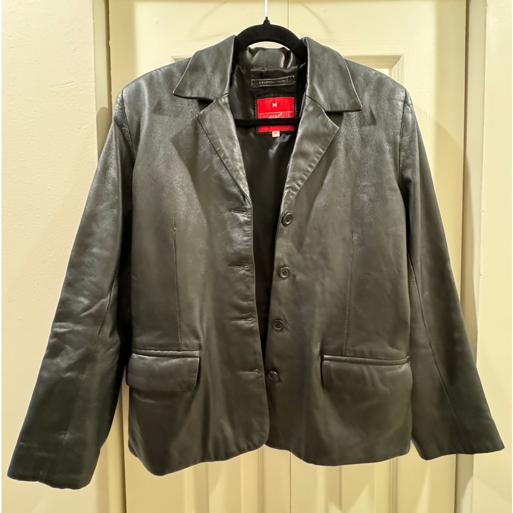 Chevignon girl leather jacket